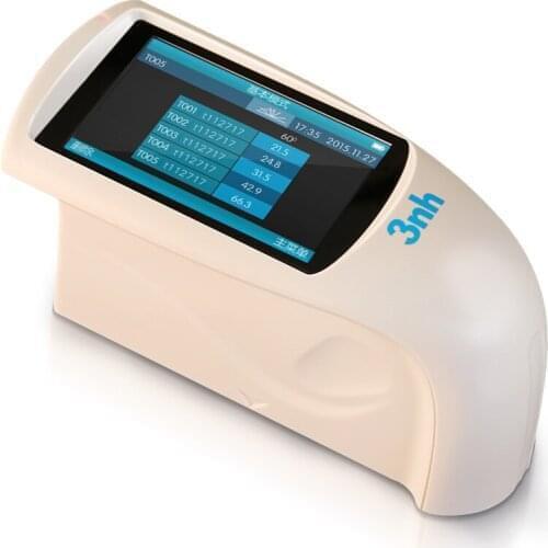 HG268 Muliti-range Gloss Meter Triangle Digital Glossmeter Coating Marble Plastic 20 60 85 Degree USB RS-232 Interface