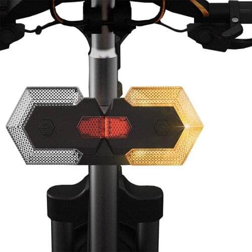 Intelligent Wireless Bike Turn Signal Lights Front and Rear LED Direction Indicator Bicycle Accessory FK88