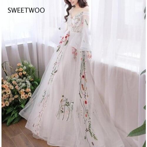 Summer 2021 Ladies Sexy Elegant Retro Travel Dress Super Fairy Longtail Dress Casual Shirt Dress Party Wedding Ladies Cute Dress