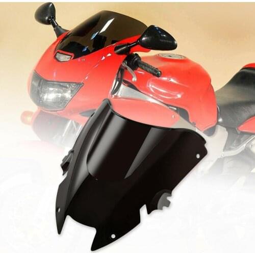 Motorcycle Windshield Windscreen For Honda Super Hawk 1000 VTR1000F 1997-2006 05 04 03 02