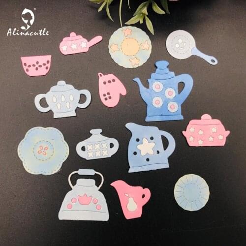 Metal Die Cut Kitchen Set Scrapbooking Paper Craft Handmade Album Card Punch Art 20102316