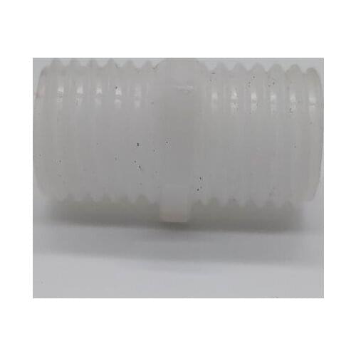 M20 Metric Thread Series Equal Plastic Pipe Fitting White Straight Coupling Union Water Tube Garden Hose Connector