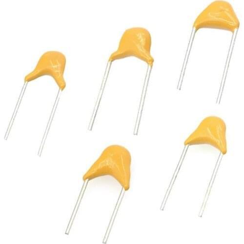 100Pcs 50V monolithic ceramic capacitor 10PF ~ 10UF 22PF 47NF 220NF 1NF 4.7UF 1UF 100NF 330NF 0.1UF 102 104 105 106 103 473 334
