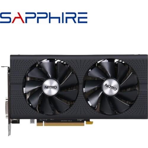 Original SAPPHIRE RX 470 8GB Graphics Cards GPU AMD Radeon RX470 8G Video Cards PC Desktop Computer Game Map HDMI Not Mining DVI