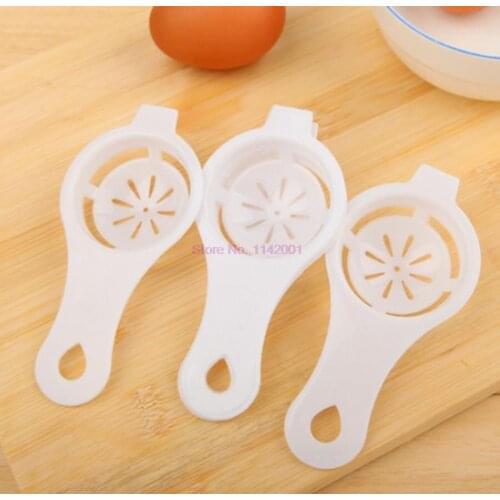 5000pcs Plastic Egg White Separator Egg Yolk Filter Separator Kitchen Baking Egg Tools Kitchen Accessories wholesale
