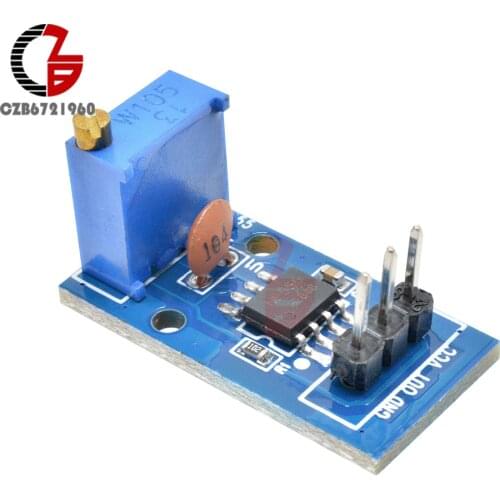 DC 5V 12V NE555 Adjustable Resistance Frequency Pulse Generator Module Single Channel Output for Arduino Smart Car