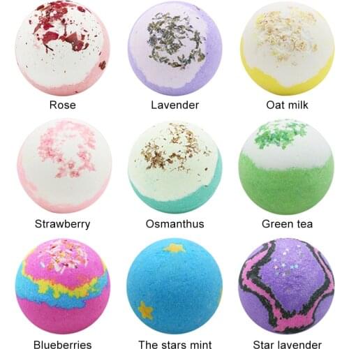 Bubble Bath Salt Ball with Wide Scope of Application Simplicity Shower Bomb Skin Essential Oil Moisturize Exfoliating Soap