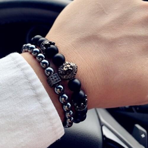 Tailxy Stone Bracelets For Men