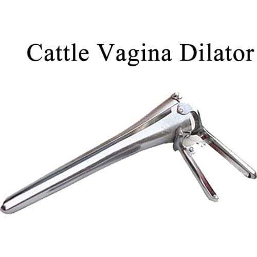 Vaginal speculum cattle sheep cow goat dilator artificial insemination equipment animal veterinary instrument farming animals