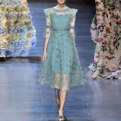 VERDEJULIAY Flared Summer Dresses