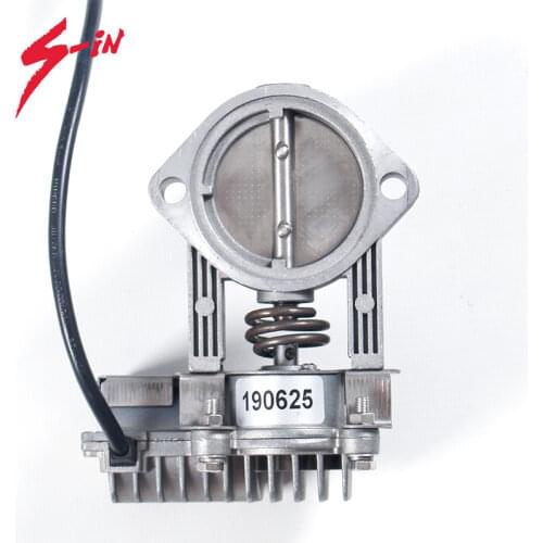 2.0inch Electric Exhaust Cutout Valve Modified Parts Flanged Valve Electrical Valve Remote Control Valve Vehicle Check Valve