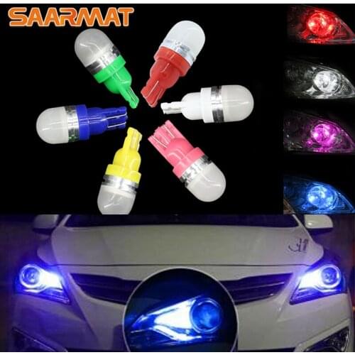 2pcs No error T10 W5W LED Bulb Wedge bulb Signal bulb reading light For Hyundai Accent Azera Elantra Solaris ix35 ix25 Tucson