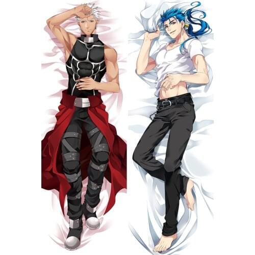Anime Dakimakura Fate/Grand Order Emiya & Cu Chulainn Alter Hugging Body Pillow Case BL Male Pillow Cover Home Bedding