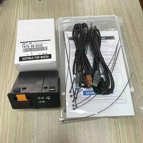 For Apple CarPlay Android Auto USB Adapter Hub for Mazda 3 6 2 Mazda CX5 CX3 CX9 Miata MX5 Toyota Yaris Fiat 124