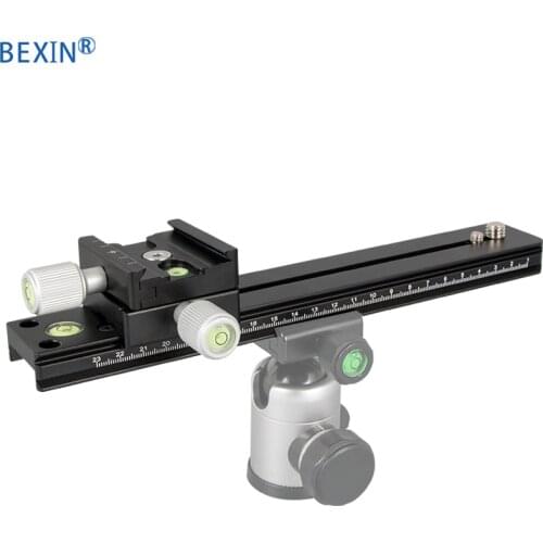 BEXIN P-200 Multifunction Telephoto Quick release clamp For Arca Swiss standard 1/4 Screw adapter for Camera Aliuminium Clamp