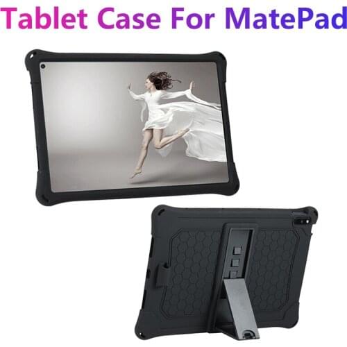 Tablet Case for Huawei MatePad 10.4 Tablet Silicone Case Protective Case Anti-Drop Tablet Cover Tablet Stand with Pen