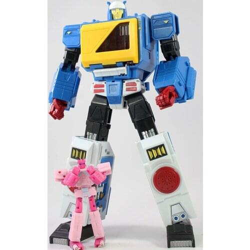 KFC Transformation Blaster P-4Ax Transistor P-4B Blue TWINCAST MP Proportion G1 Action Figure Robot Toys