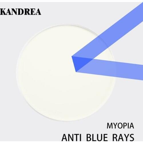 1.56 1.61 1.67 (+10.00~-10.00) Anti Blue Ray Prescription CR-39 Resin Aspheric Glasses Lenses Myopia Hyperopia Presbyopia Lens