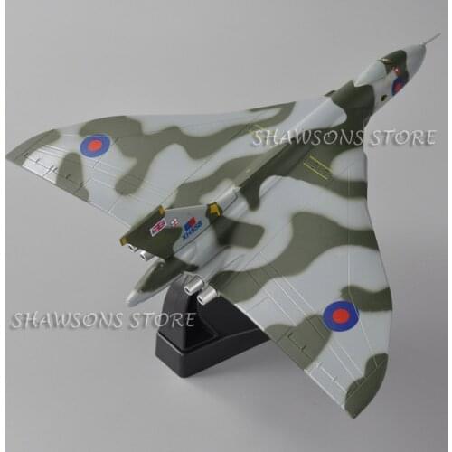 Diecast War Plane Military Model Toy 1:144 Avro Vulcan B MK 2 Boomer Aircraft Miniature Replica