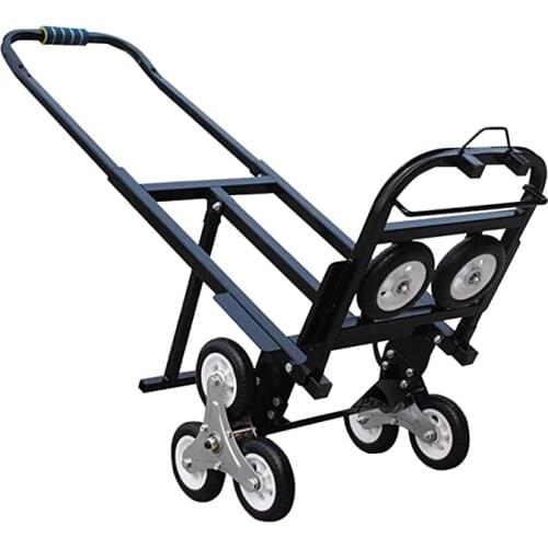 Techtongda Home Garden Tools Stair Climbing Cart Portable Folding Hand Truck, 420LBS Capacity Handcart Luggage Cart