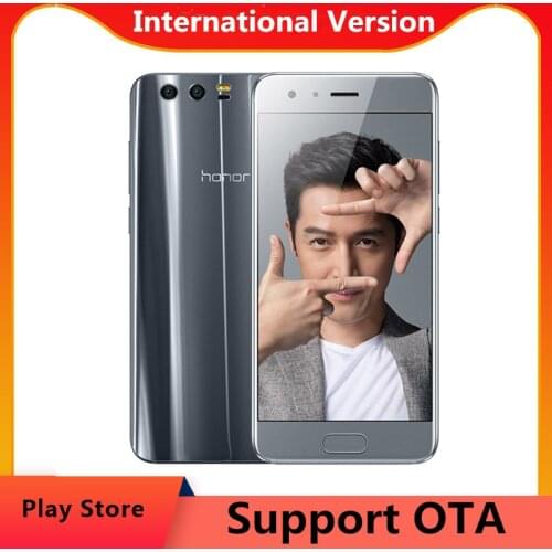 Global Version Honor 9 STF-L09 Cell Phone 5.15" FHD 1920X1080 4GB RAM 64GB ROM 20.0MP NFC Kirin 960 Octa Core Android 7.0 OTA