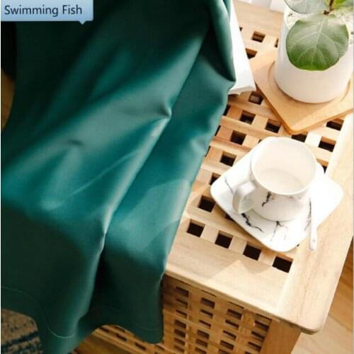 High Precision Shade Curtain 3 Layers Fabric Curtain Drape For Living Room 90% Blackout Blind Bedroom Deco Hotel Wholesale Cloth