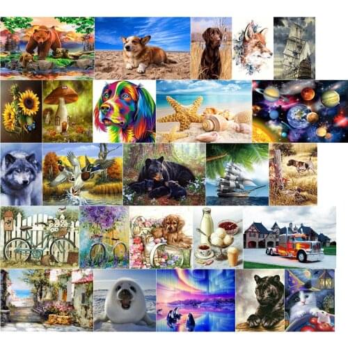 Y06876 cat hat cross stitch kit people 18ct 14ct UNprinting11ct count canvas stitches embroidery DIY handmade needlework