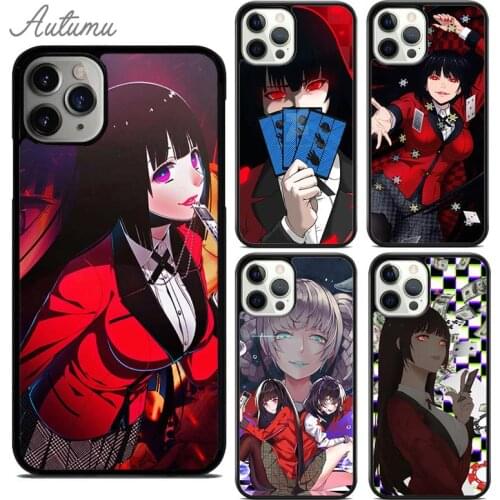 Yumeko Jabami Kakegurui Phone Case for iPhone 11 12 Pro Max mini X XR XS SE 2020 5 6S 7 8 Plus Samsung Galaxy S9 S10 Cover shell