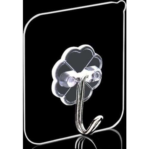 10pcs/bag New Non-marking Hook Strong Adhesive Sticker Wall Wall Hanging Kitchen Sticking After The Door Without Punching Hook