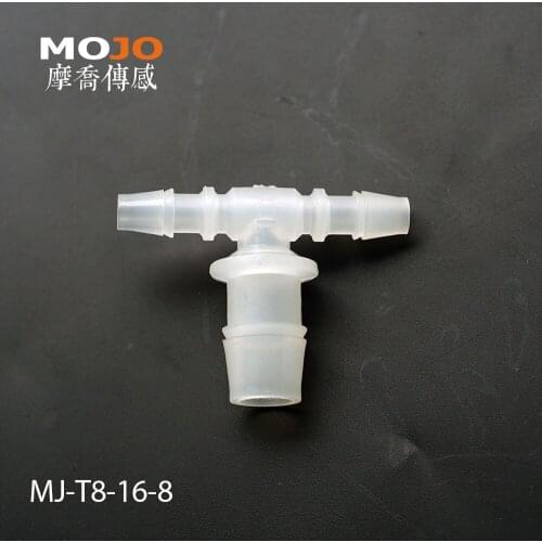 2020 MJ-T8-16-8 Reducing multiple hose connector 8mm to 16mm (100pcs/lots)