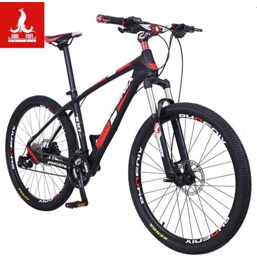 27/30 Gear Adults 26 Inch Carbon Fiber Hydraulic Disc Brake Mountain Bike
