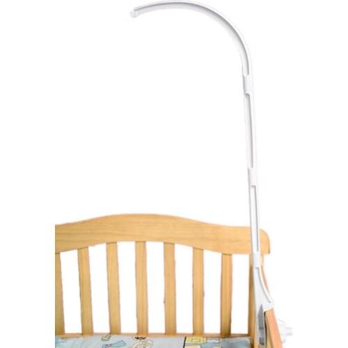 40JC Infant Mobile Toy Bed Bell Soundable Hanging Stand w/ Screw Claw for Crib Bar Built-in Pleasant Music for Baby 1Month