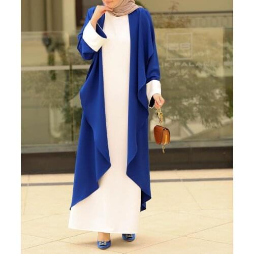 Abaya Dubai Muslim Arabic Dress for Women Fall 2021 Moroccan Caftan Robe Turkish Islamic Jalabiya Dresses Djellaba Femme