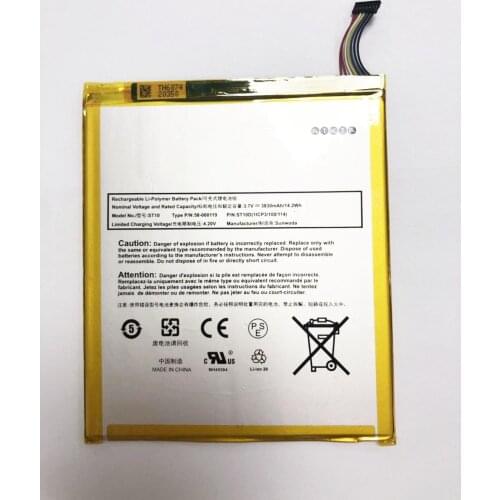 GeLar 3830mAh Battery 58-000119 ST10 for Amazon B00VKIY9RG For Kindle Fire HD 10 For Kindle Fire HD 10.1