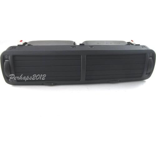 Black Front Dashboard Central Air Vent Outlet A/C Heater for 1997-2005, 3B0 819 728, 3B0819728 A/B/C/D 2AQ