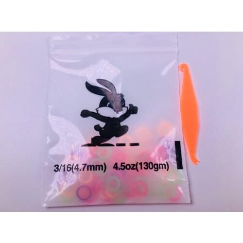 4.5oz 3/16 Colorful Elastics Dental Orthodontic Elastic Bands Ties Traction