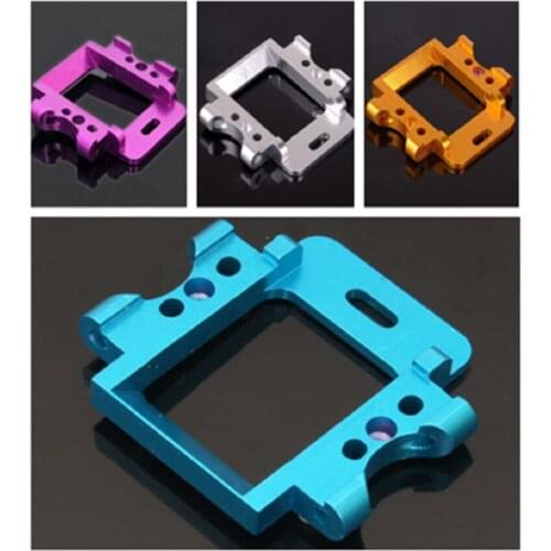 RC Car HSP 1/10 02022 102060 Upgrade Parts Aluminum Alloy Front Gear Box Mount for 94102 4WD On-road Nitro Gas Powered Touring