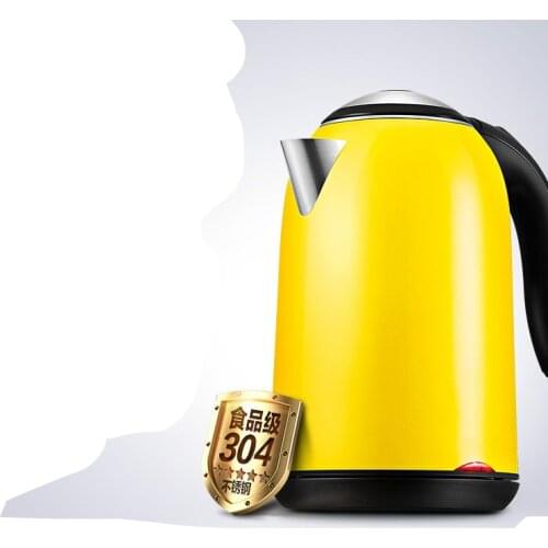 Electric kettle The electric of the insulated stainless steel 304 can be used for 1.7L