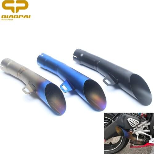 Motorcycle Exhaust Pipe Muffler Moto Escape DB Killer Dirtbike Motorcross Scooter for Kawasaki ER-6N Yamaha YZF R6 R3 GSXR KTM