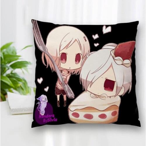 Hot Sale Custom Death Note Square Pillowcase Zipper Double-Sided Pillowcase Living Room Bedroom Multi-Size 35x35cm 60x60cm