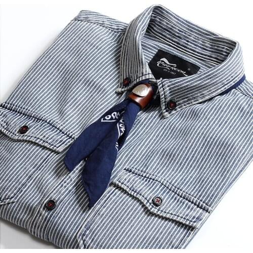 Мужские полосатые рубашки Iceupsnow China At AliExpress