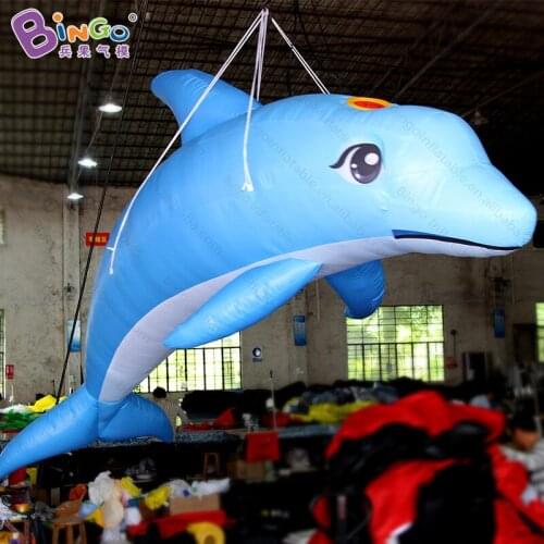 Exquisite inflatable dolphin for decoration / hanging inflatable dolphin / dolphin balloons with printing-toys