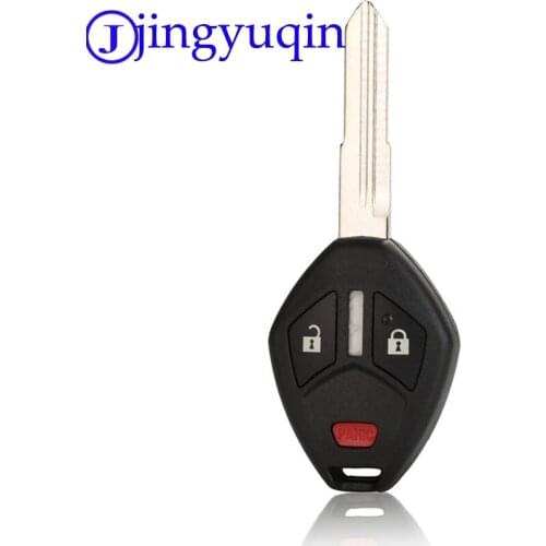 Jingyuqin Fob For Mitsubishi Lancer Outlander Endeavor Galant Mit11r Blade Remote Key Shell Case Car Key Style