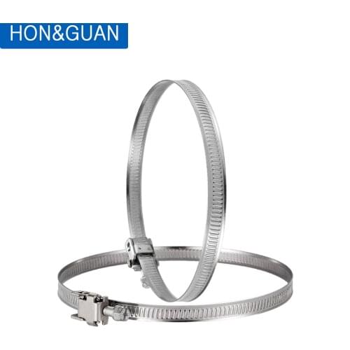 2Pcs 6inch Stainless Steel Hose Clamp Clip for Inline Ducted Fan Fresh Air Exhaust Ventilation System Pipe Accessories