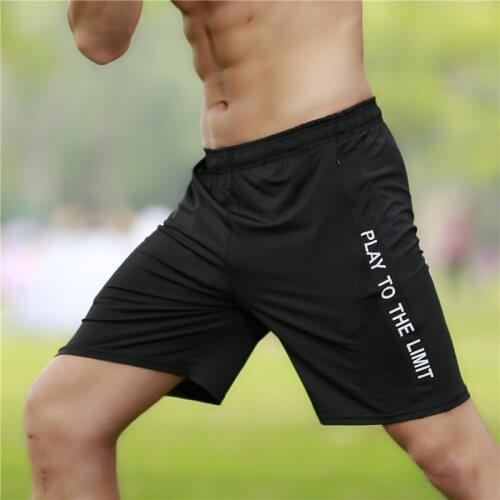 Hot Men Jogging Running Shorts Gym 2 In 1 Sport Shorts Fitness Workout Clothing Training Sweatpants Quick Drying Beach Shorts