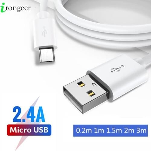 Micro USB Cable Fast Charging USB Data Cable for Samsung Xiaomi Huawei LG Tablets Android Mobile Phone USB Charger 0.2m/1m/2m/3m