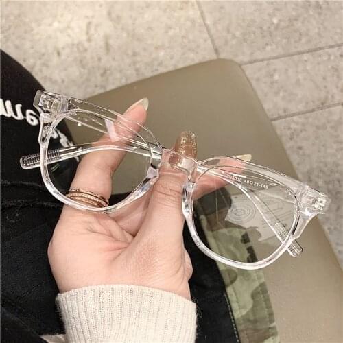 Transparent Optical Glasses for Women Blue Light Blocking Eyeglasses Men Round Frame Reading Eyewear Computer Lunettes Frame