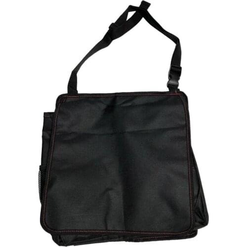 Car Seat Back Organizer Storage Bag with Padded Sleeve for Laptop for File Easily Handbag Messenger Bag for Women