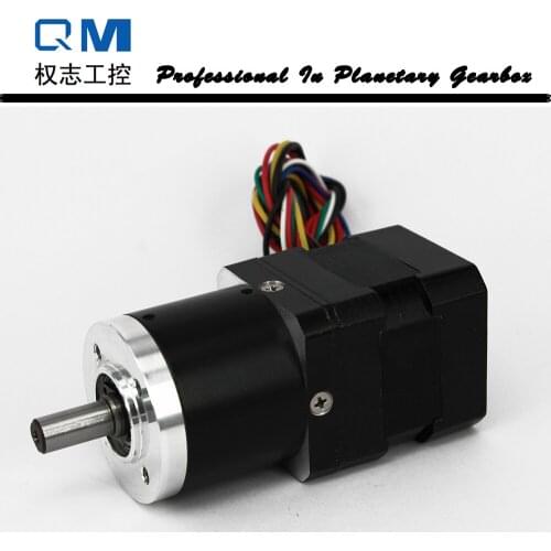Gear brushless dc motor planetary reduction gearbox ratio 50:1 nema 17 30W 24V bldc motor
