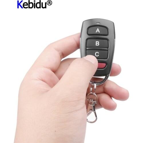 Kebidu 433Mhz Auto Remote Control Cloning Gate for Garage Door Remote Control Portable Duplicator Key